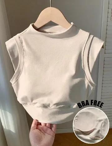 Top SHEIN, bej