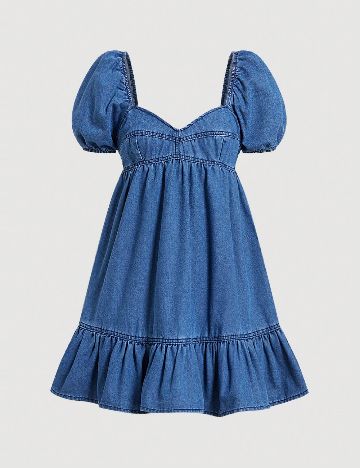Rochie scurta SHEIN, albastru