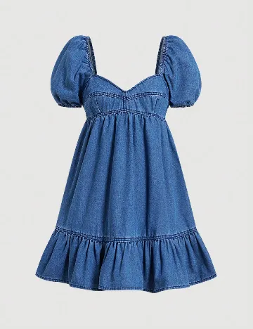 Rochie scurta SHEIN, albastru