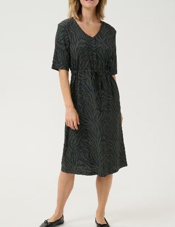Rochie medie Kaffe, verde