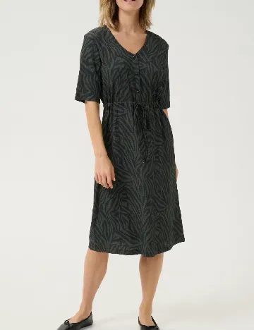 Rochie medie Kaffe, verde