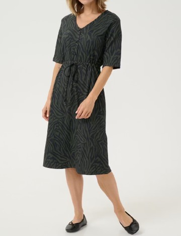 Rochie medie Kaffe, verde