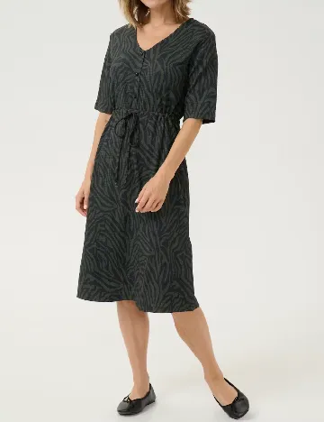 Rochie medie Kaffe, verde