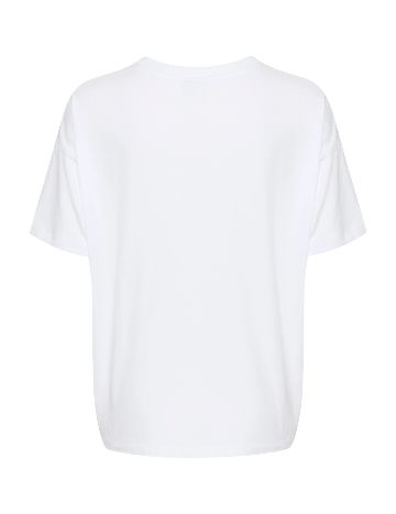 Tricou Kaffe, alb