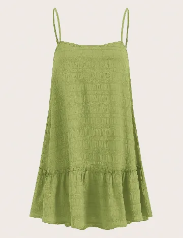 Rochie scurta SHEIN, verde