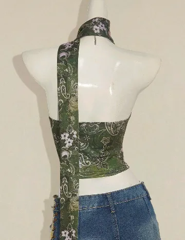 Top SHEIN, verde