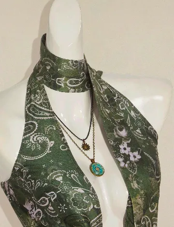 Top SHEIN, verde