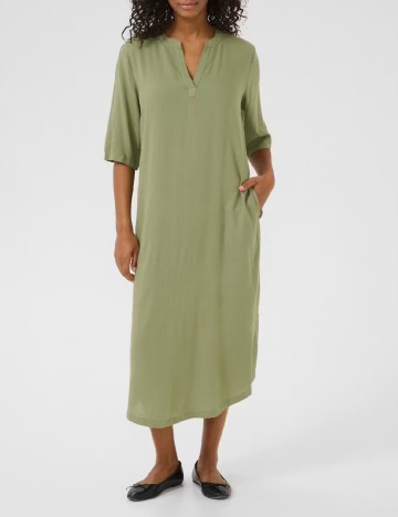 Rochie medie Kaffe, verde