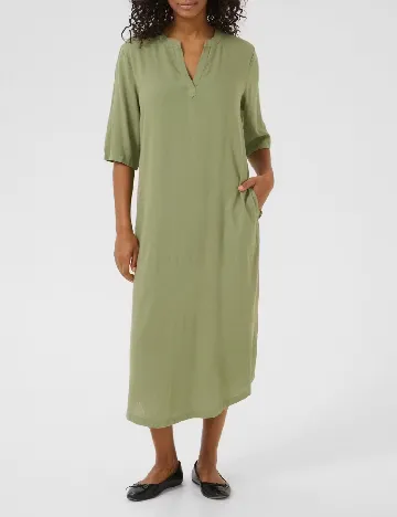 Rochie medie Kaffe, verde