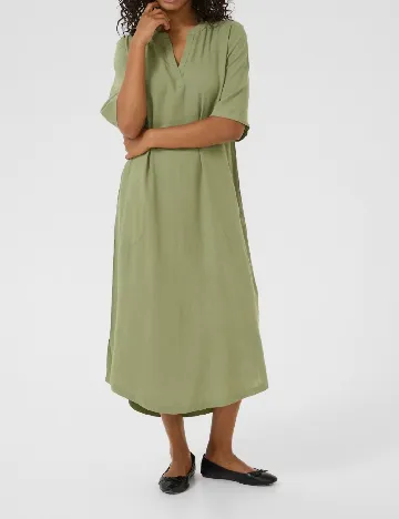 Rochie medie Kaffe, verde
