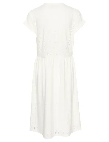 Rochie medie Kaffe, alb