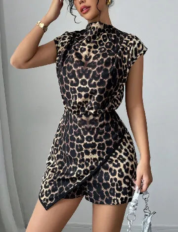 Salopeta SHEIN, animal print