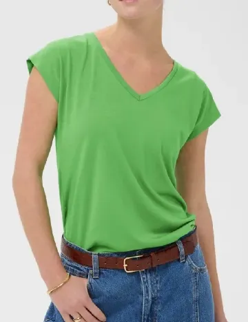 Tricou Kaffe, verde