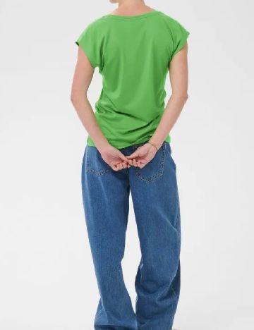 Tricou Kaffe, verde