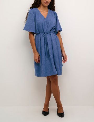Rochie medie Kaffe, albastru