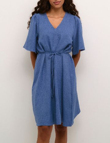 Rochie medie Kaffe, albastru