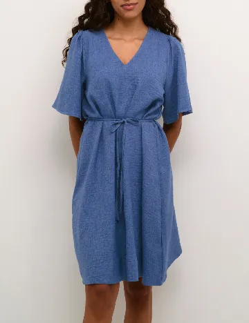 Rochie medie Kaffe, albastru