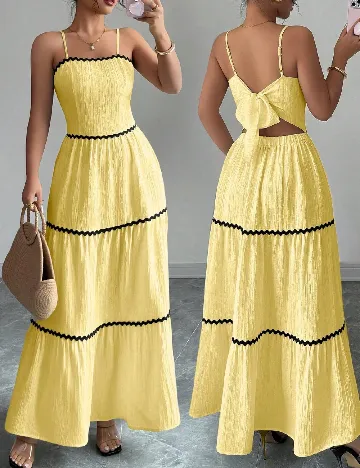 Rochie lunga SHEIN, galben