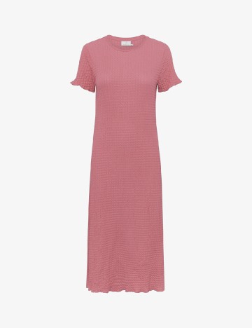 Rochie medie Kaffe, roz