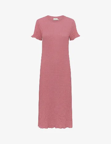Rochie medie Kaffe, roz