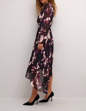 Rochie medie Kaffe, mov