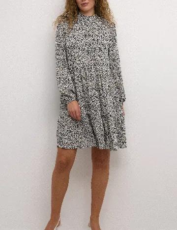 Rochie scurta Kaffe, mix culori