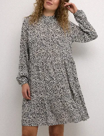 Rochie scurta Kaffe, mix culori