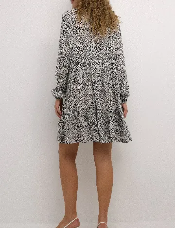 Rochie scurta Kaffe, mix culori