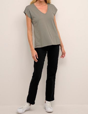 Tricou Kaffe, gri