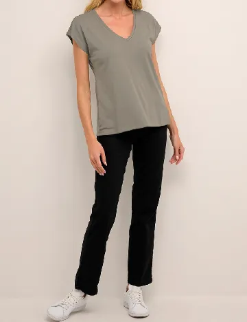 Tricou Kaffe, gri