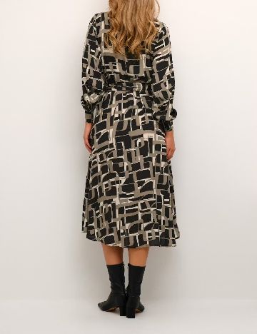 Rochie medie Kaffe, mix culori