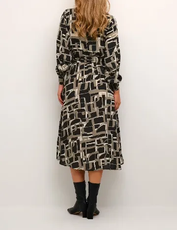 Rochie medie Kaffe, mix culori