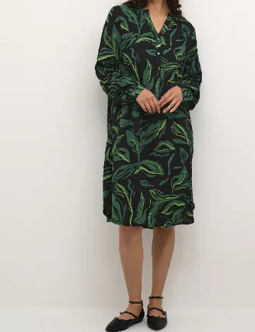 Rochie medie Kaffe, verde