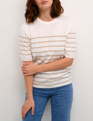 Bluza Kaffe, alb