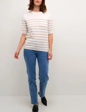 Bluza Kaffe, alb