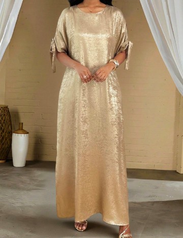 Rochie lunga SHEIN, auriu