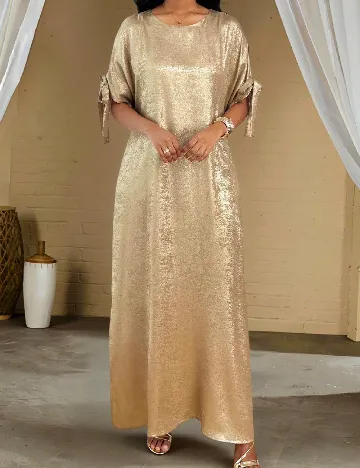Rochie lunga SHEIN, auriu