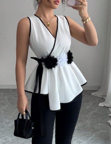 Bluza SHEIN, alb