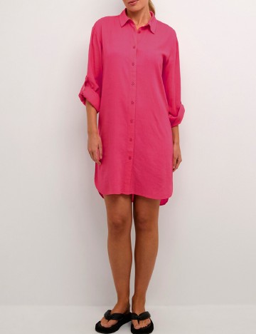 Rochie scurta Kaffe, roz