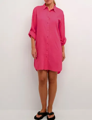 Rochie scurta Kaffe, roz