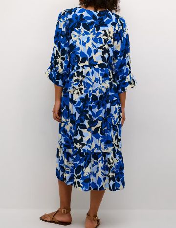 Rochie medie Kaffe, albastru