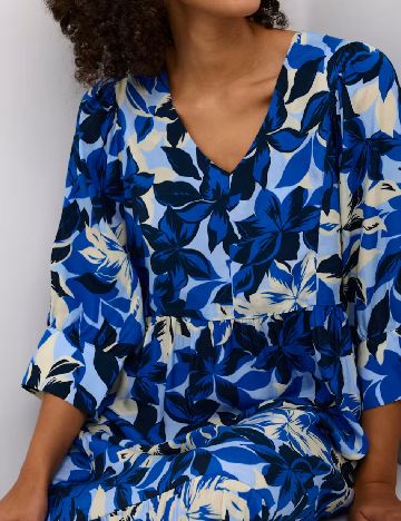 Rochie medie Kaffe, albastru
