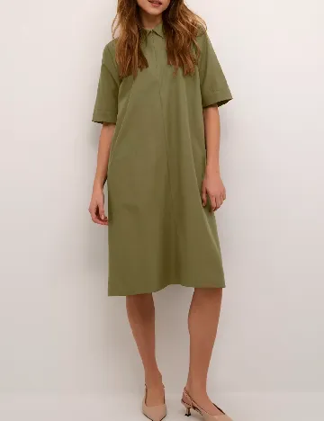 Rochie medie Kaffe, verde