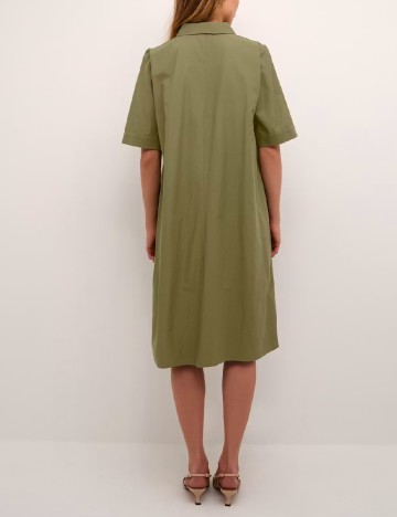 Rochie medie Kaffe, verde