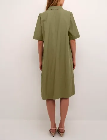 Rochie medie Kaffe, verde