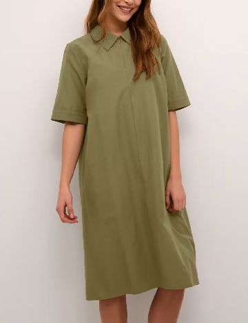Rochie medie Kaffe, verde
