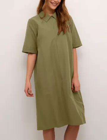 Rochie medie Kaffe, verde