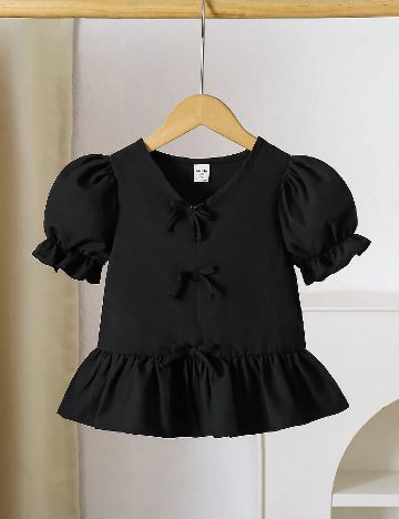 Bluza Shein Kids, negru