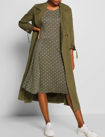 Rochie medie Kaffe, verde