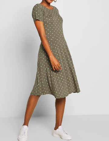 Rochie medie Kaffe, verde